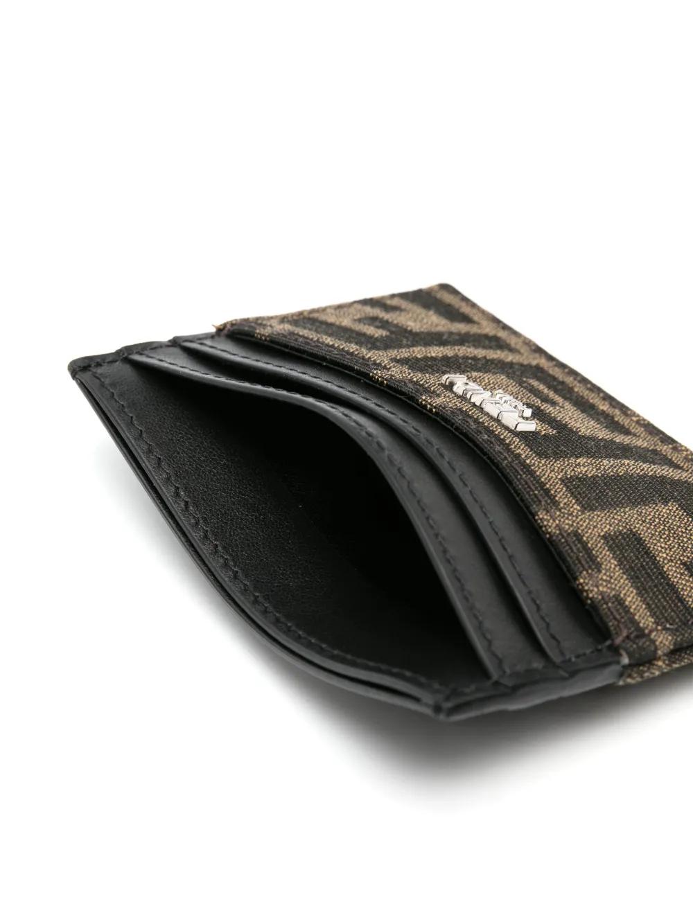 FENDI Mini Jacquard Card Holder - FW25 - Banlieue91 -