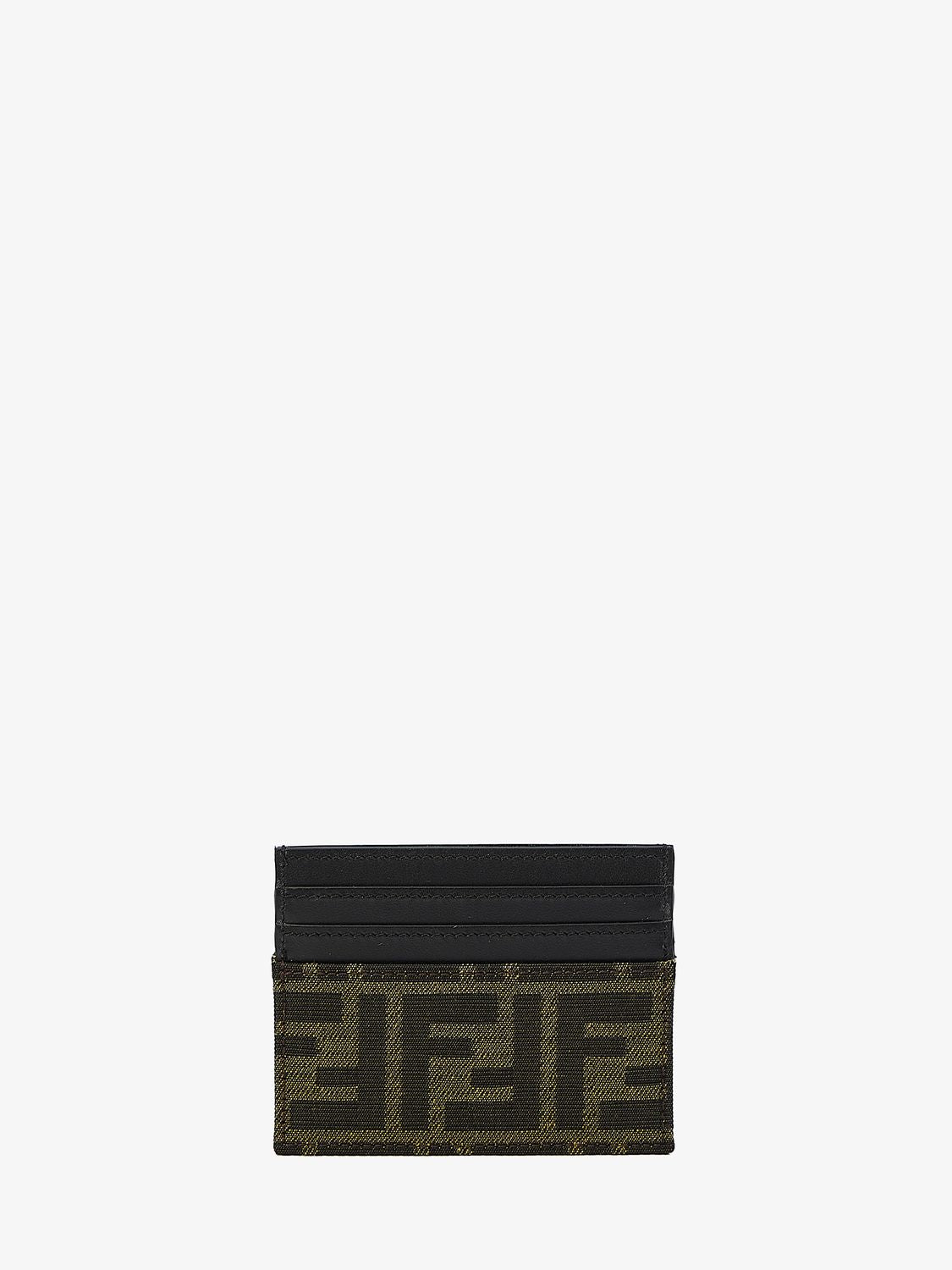 FENDI Jacquard Leather Card Holder - Mini - Banlieue91 -