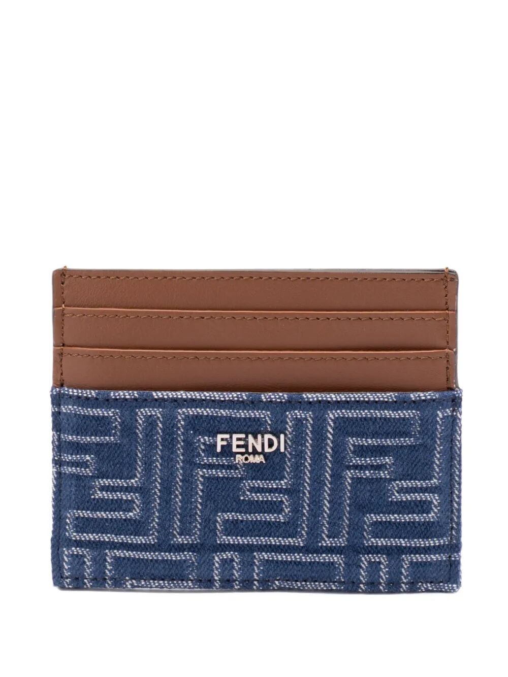 FENDI FF Jacquard Card Holder - Mini Size - Banlieue91 -