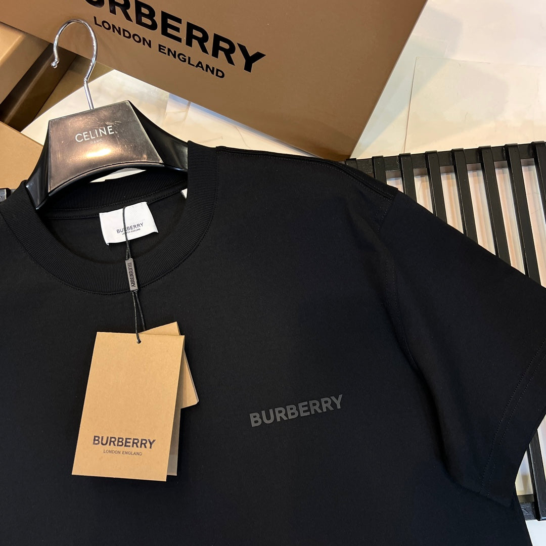 Burberry T-Shirt Without Collar 'Black' - Banlieue91