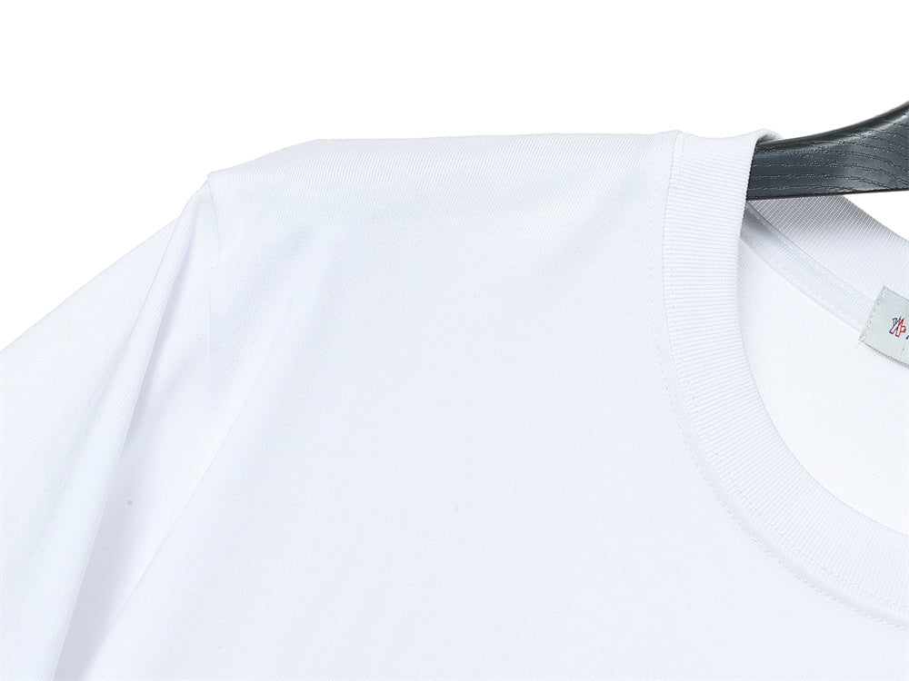 Moncler T-Shirt Without Collar 'White' - Banlieue91