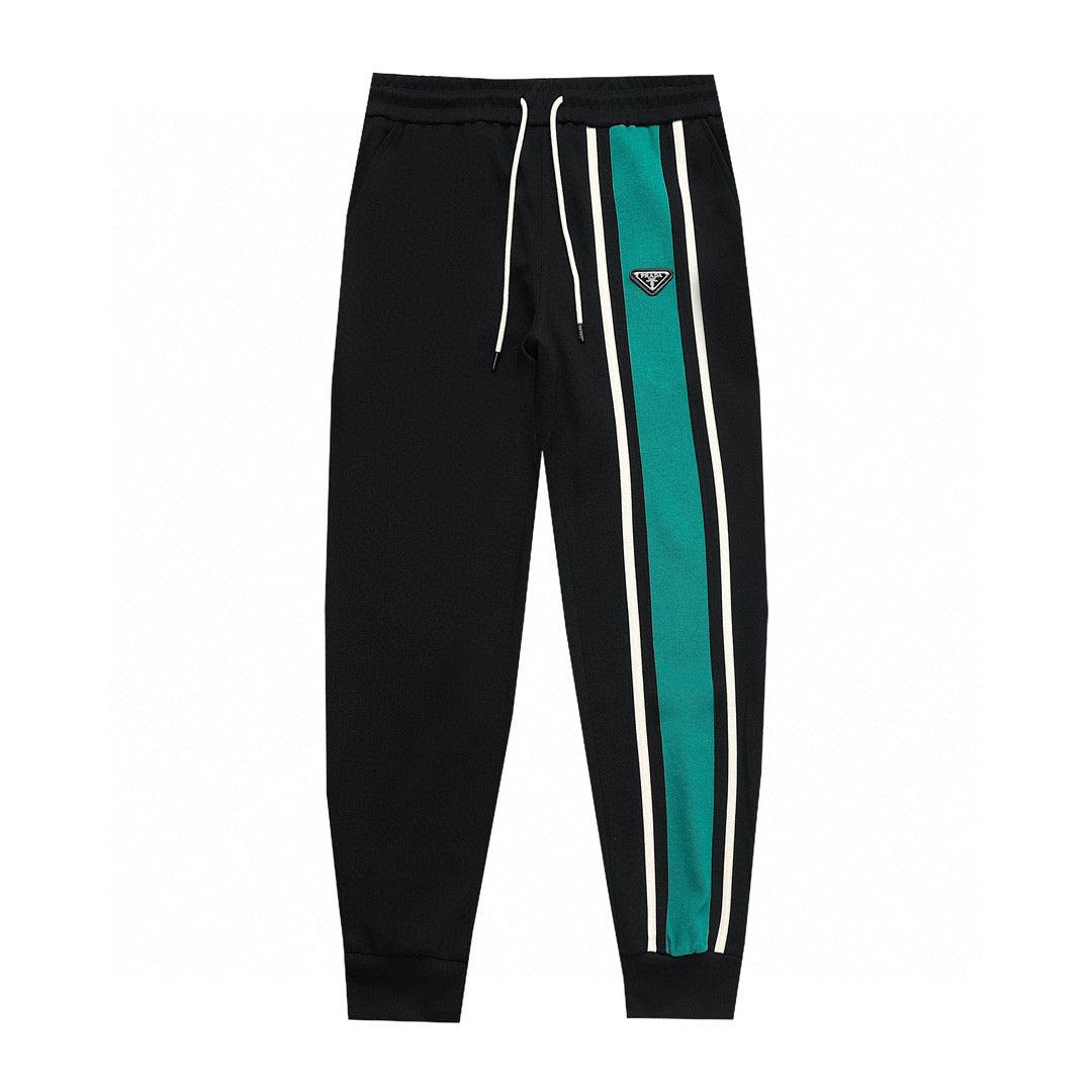 Prada Long Pant 'Black/Green' - Banlieue91