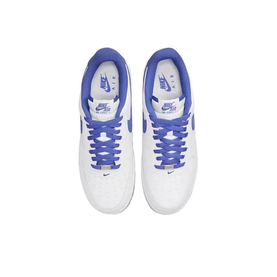 Nike Air Force 1 'Casual Shoe White Medium Blue' - Banlieue91