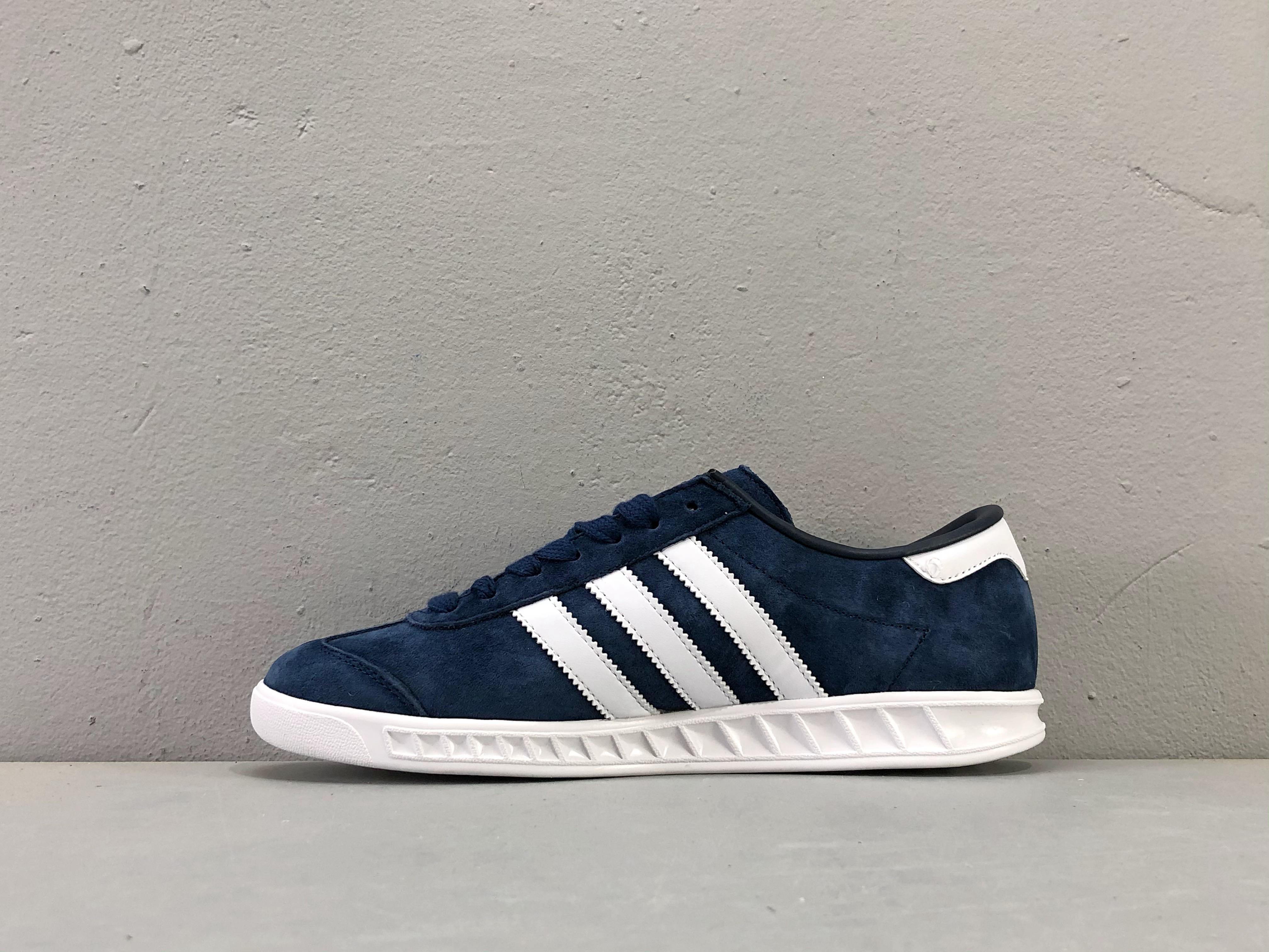 Adidas Originals Hamburg 'Dark Blue White' - Banlieue91