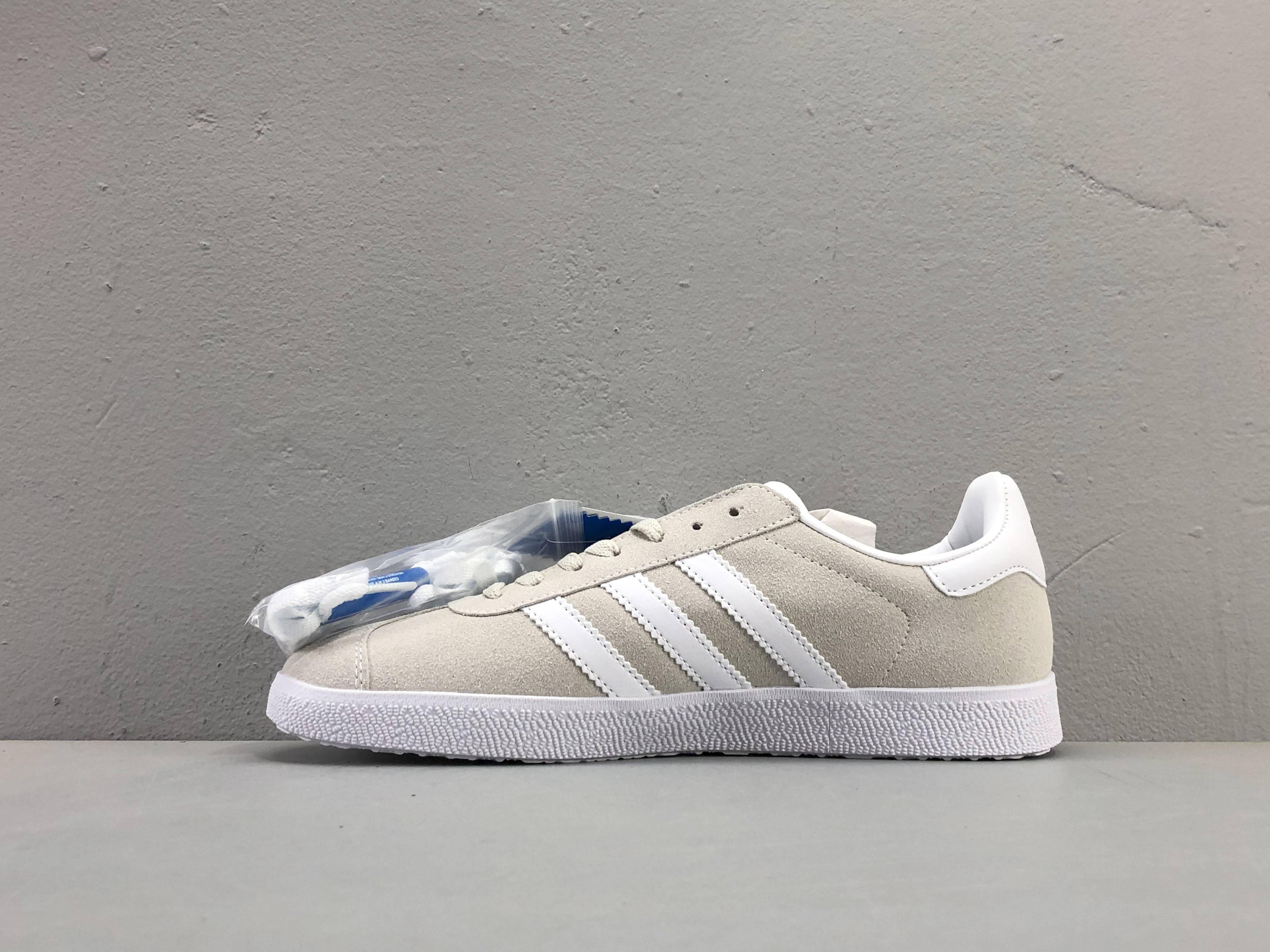 Adidas Originals Gazelle Indoor 'Grey White Gold Suede' - Banlieue91