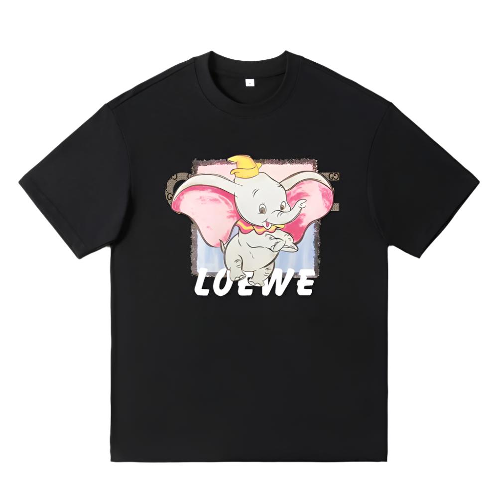 Loewe T-Shirt Without Collar 'Black' - Banlieue91