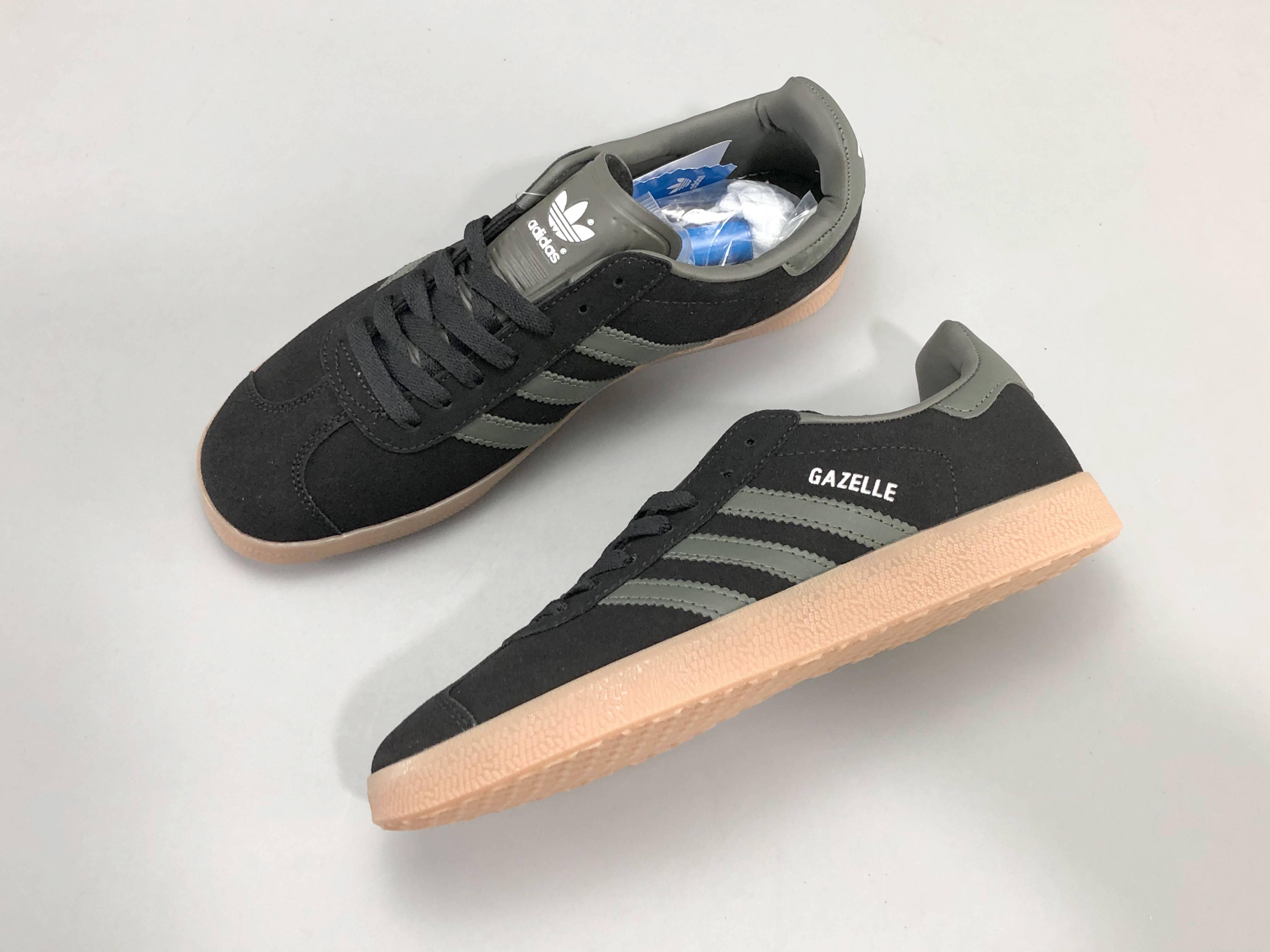 Adidas Originals Gazelle Indoor 'Black Olive Gum' - Banlieue91