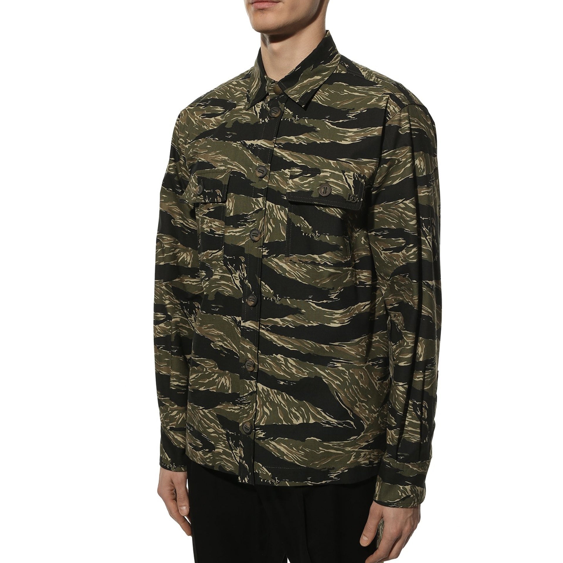 Dolce & Gabbana Camouflage Shirt - Banlieue91 -