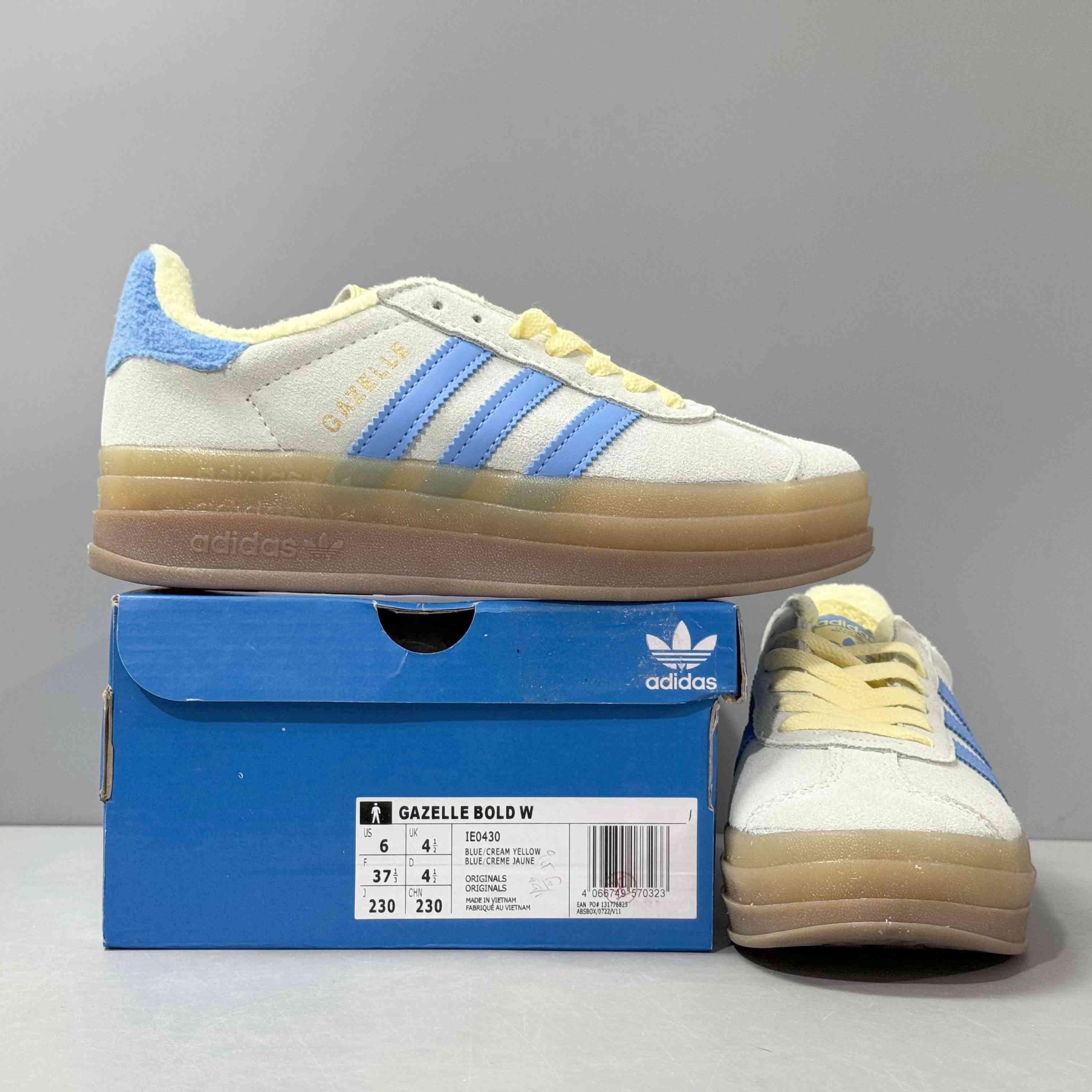 Adidas Originals Bold 'Almost Blue Yellow' - Banlieue91