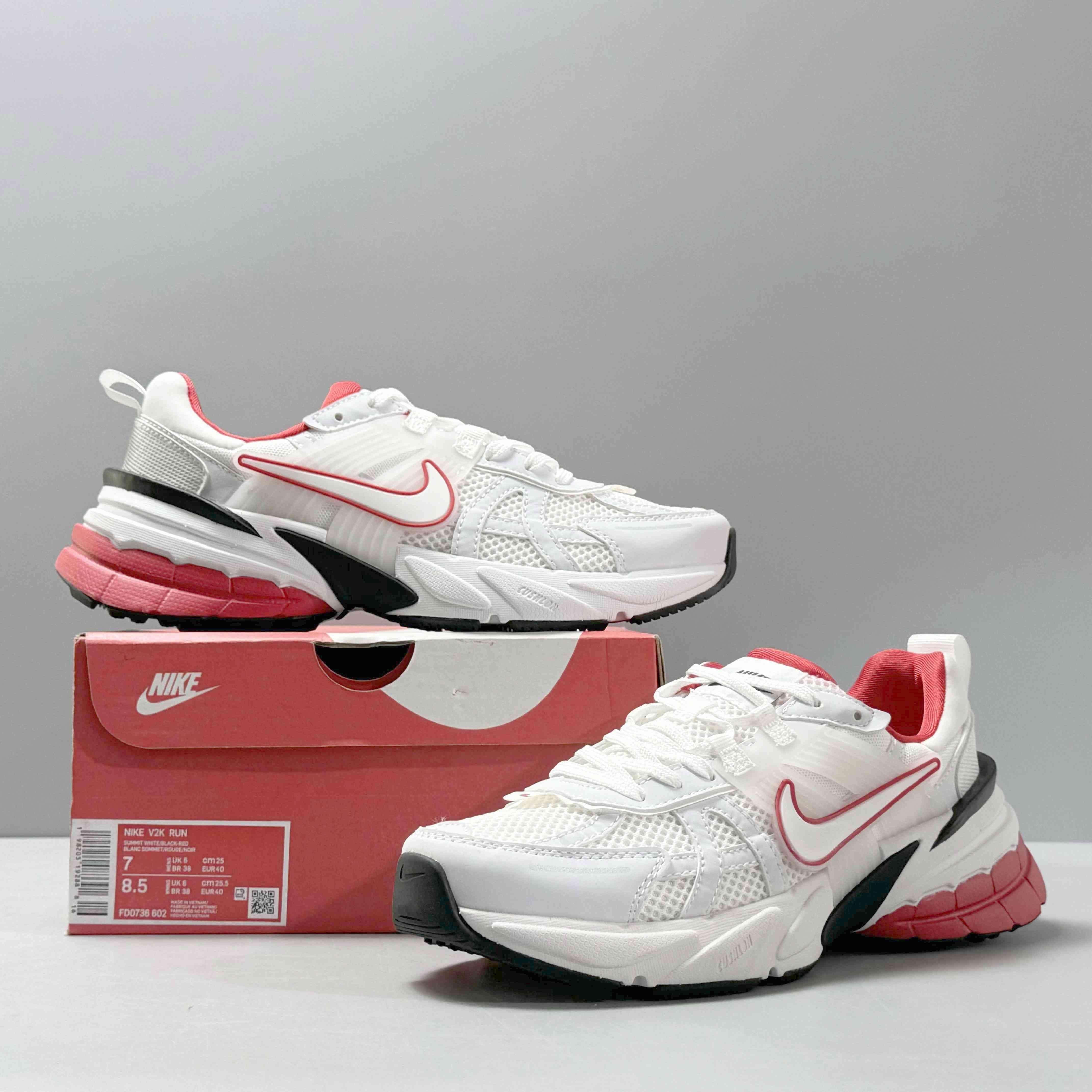 Nike V2K Run 'Red' - Banlieue91