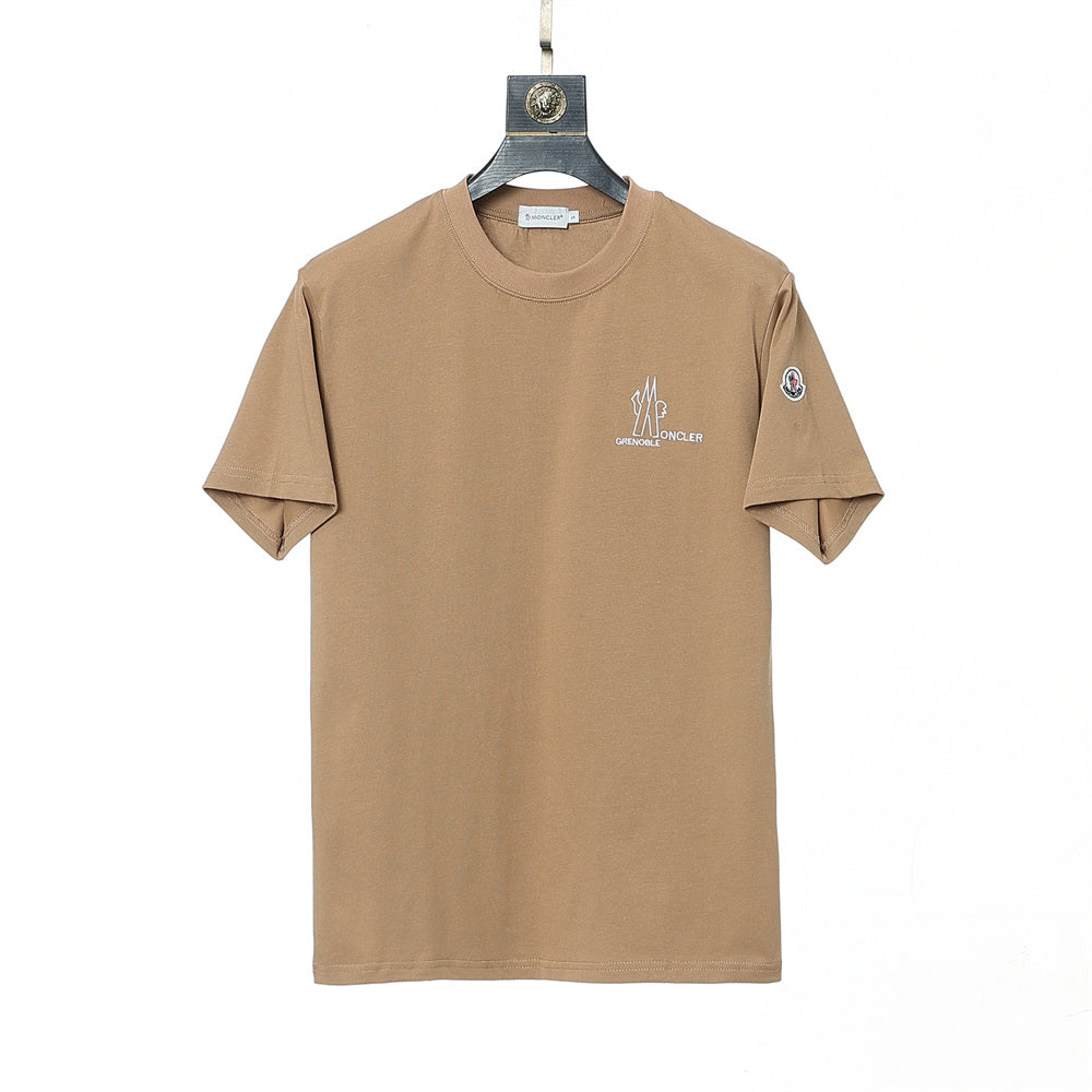 Moncler T-Shirt Without Collar 'Beige' - Banlieue91