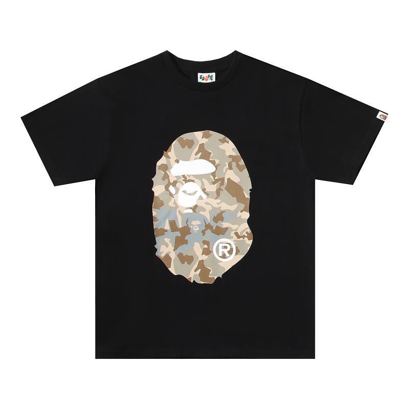 BATHING APE MEN T-SHIRT BAPE X HOT WHEELS APE HEAD TEE Black T-Shirt - Banlieue91