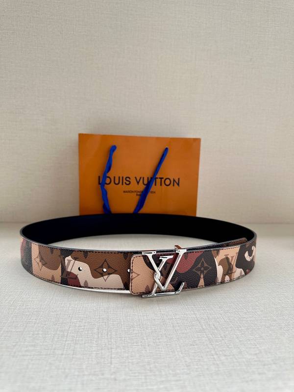 Louis Vuitton LV Initials Reversible Belt 'Brown' - Banlieue91