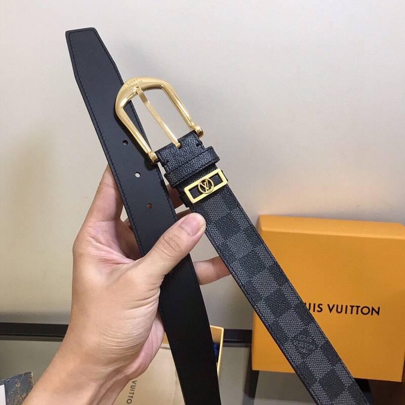 Louis Vuitton Belt 'Black' - Banlieue91