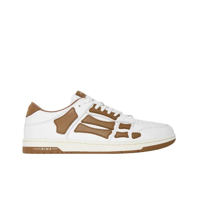 AMIRI Skel Top Low 'White Brown'