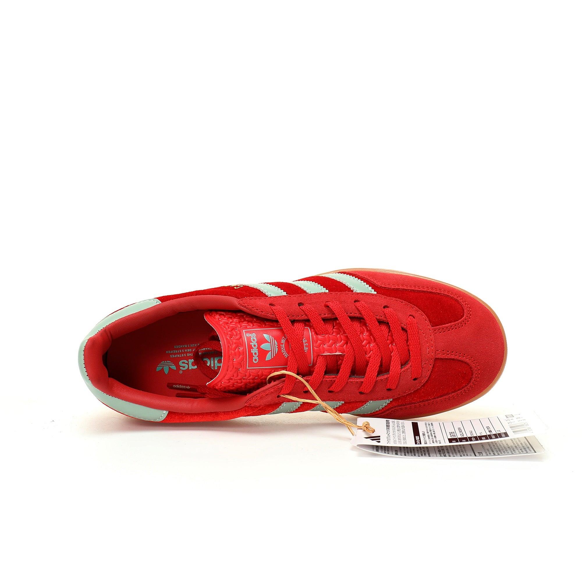 Adidas Originals Gazelle Indoor 'Better Scarlet Green Velvet' - Banlieue91 -