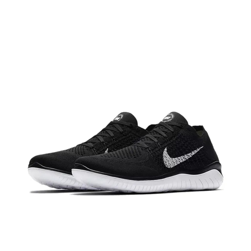 Nike Free Rn Flyknit 2018 'Black White' - Banlieue91 -