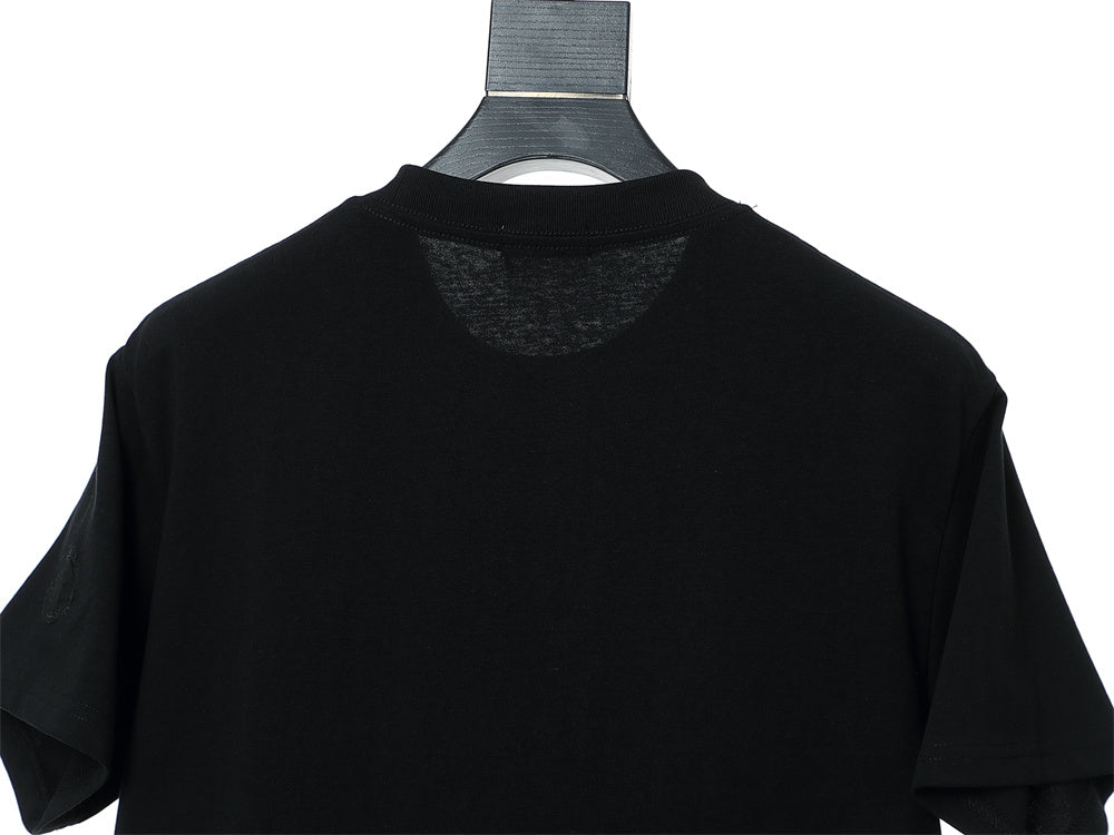 Moncler T-Shirt Without Collar 'Black' - Banlieue91