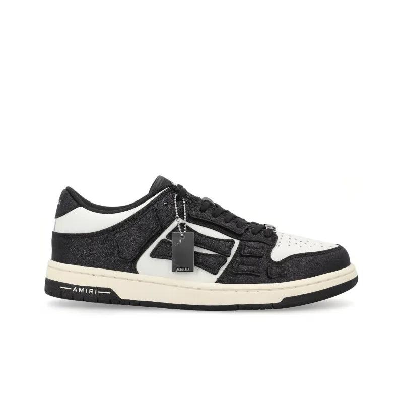 AMIRI Skel Top Low 'Black/White'