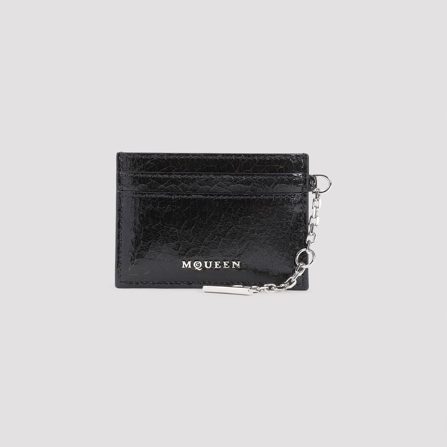 ALEXANDER MCQUEEN Mini Leather Sling Card Holder - Banlieue91 -