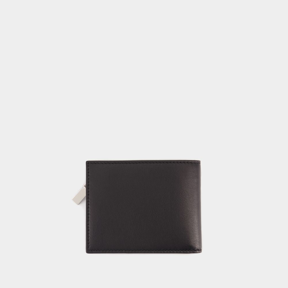 ALEXANDER MCQUEEN Men's 2-in-1 Mini Leather Wallet - Banlieue91 -