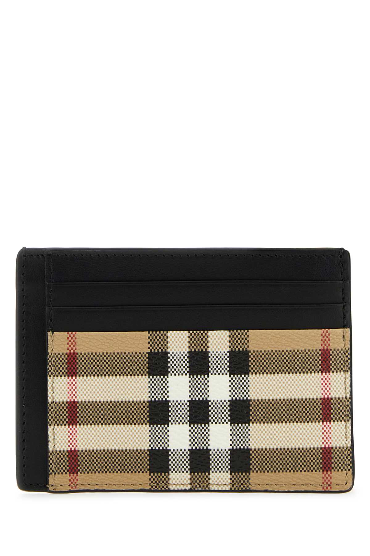 BURBERRY Printed Canvas Cardholder - Mini Size - Banlieue91 -