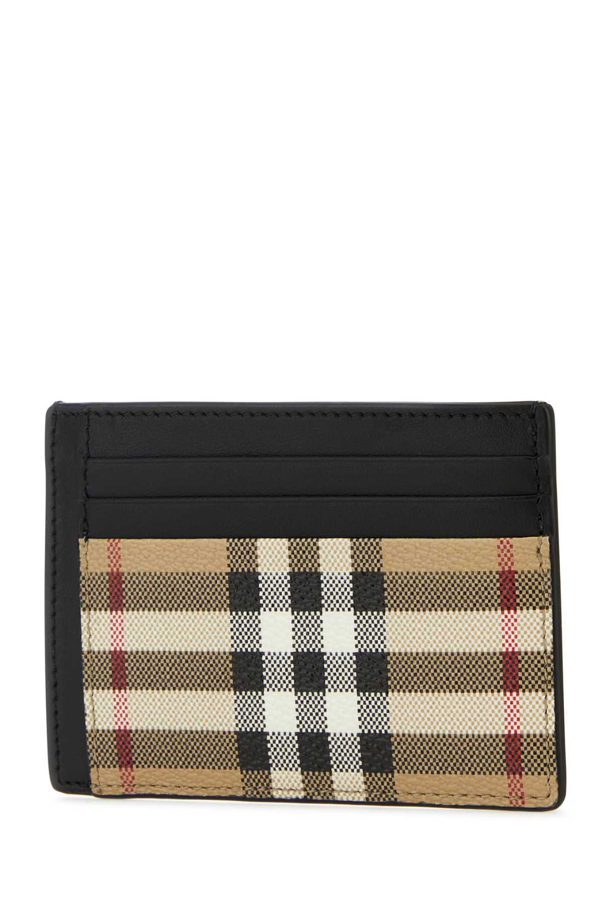 BURBERRY Printed Canvas Cardholder - Mini Size - Banlieue91 -