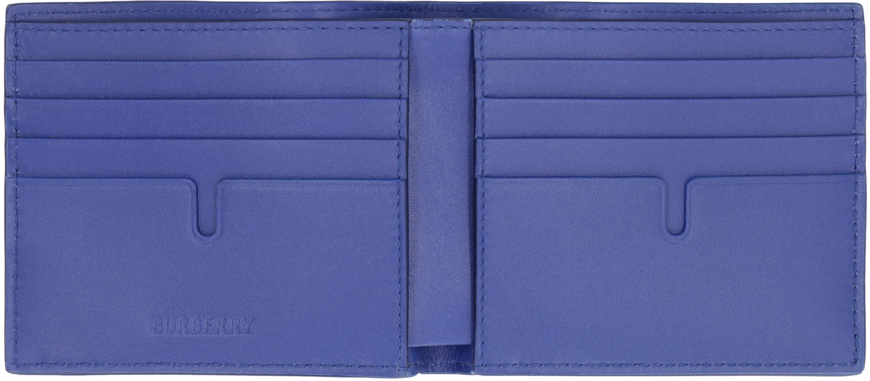 BURBERRY Mini Leather Flap-Over Wallet - Banlieue91 -
