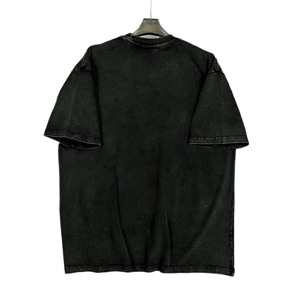 Gucci T-Shirt Without Collar 'Smoke Black' - Banlieue91