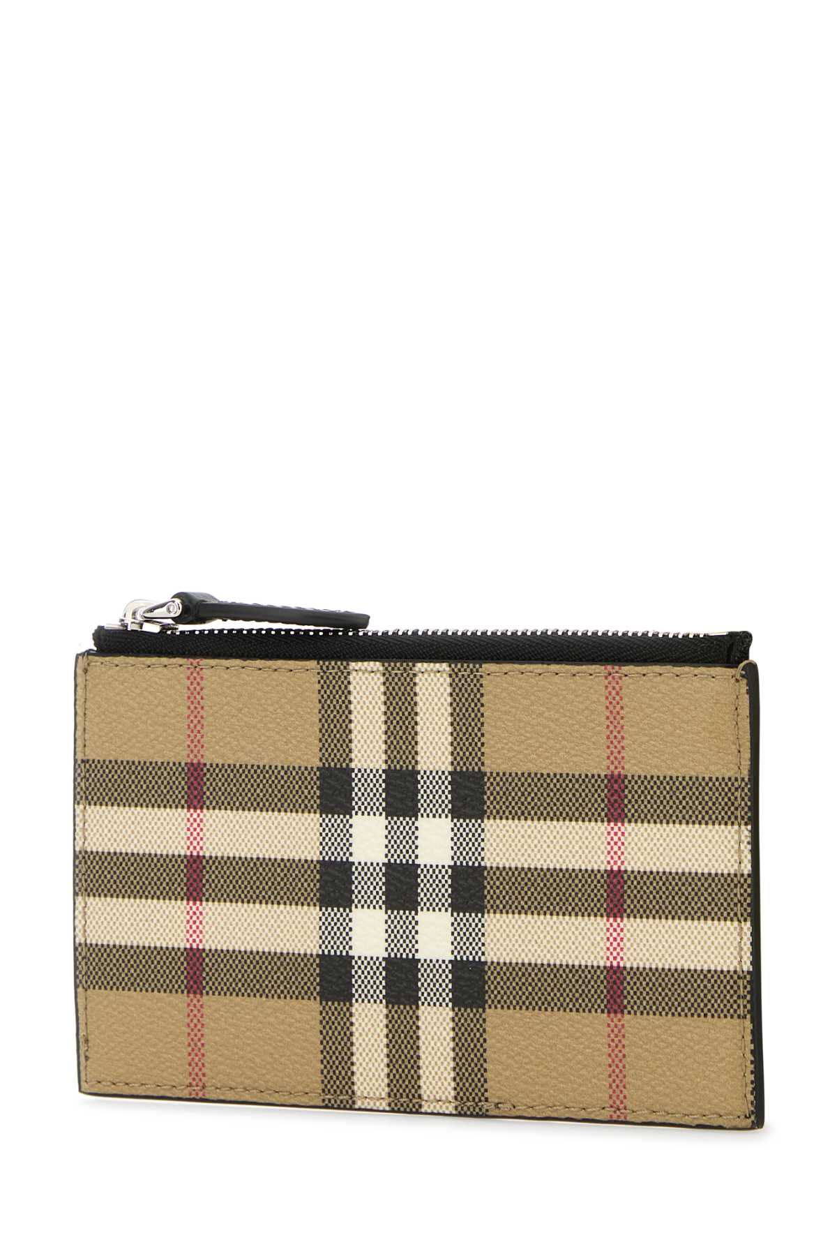 BURBERRY Mini Printed Canvas Card Holder for Men - Banlieue91 -