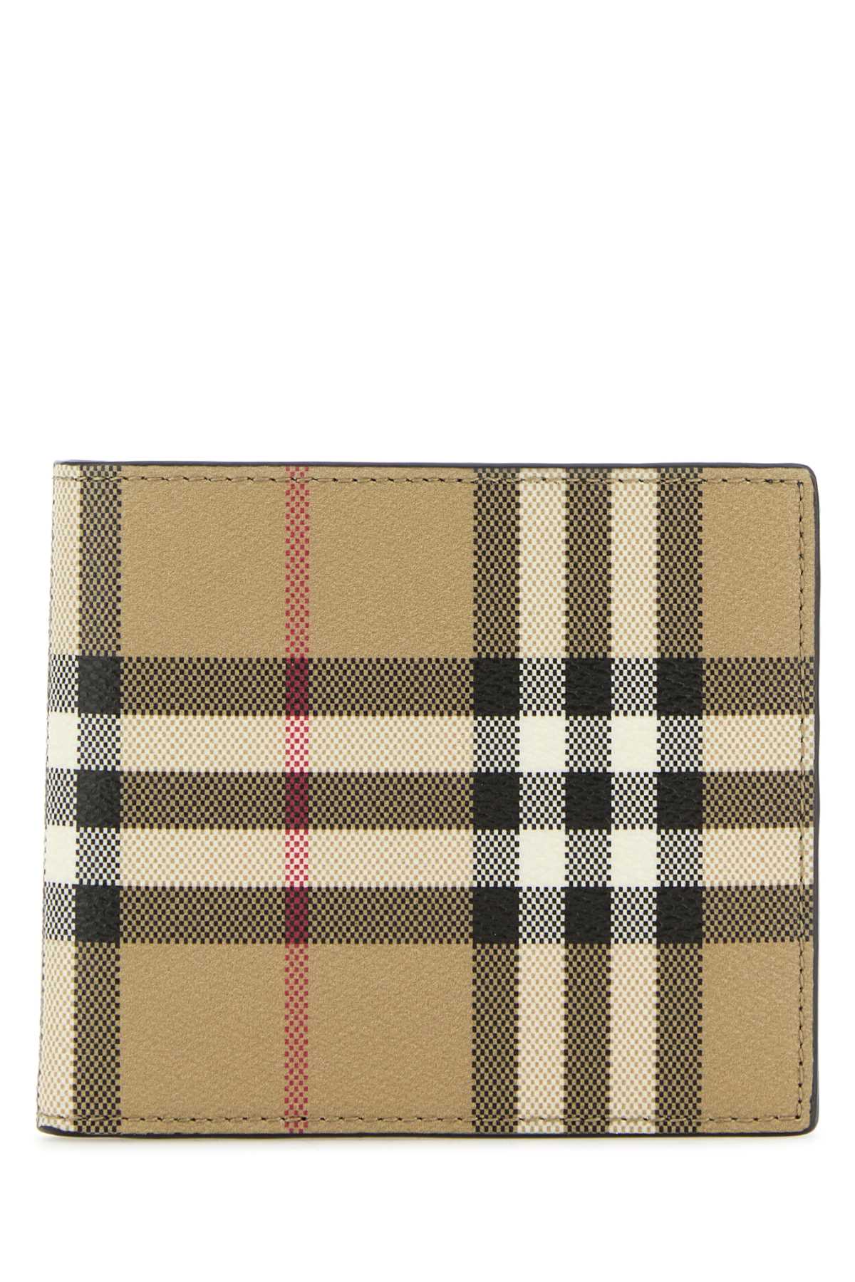 BURBERRY Mini Printed Canvas Wallet for Men - Banlieue91 -
