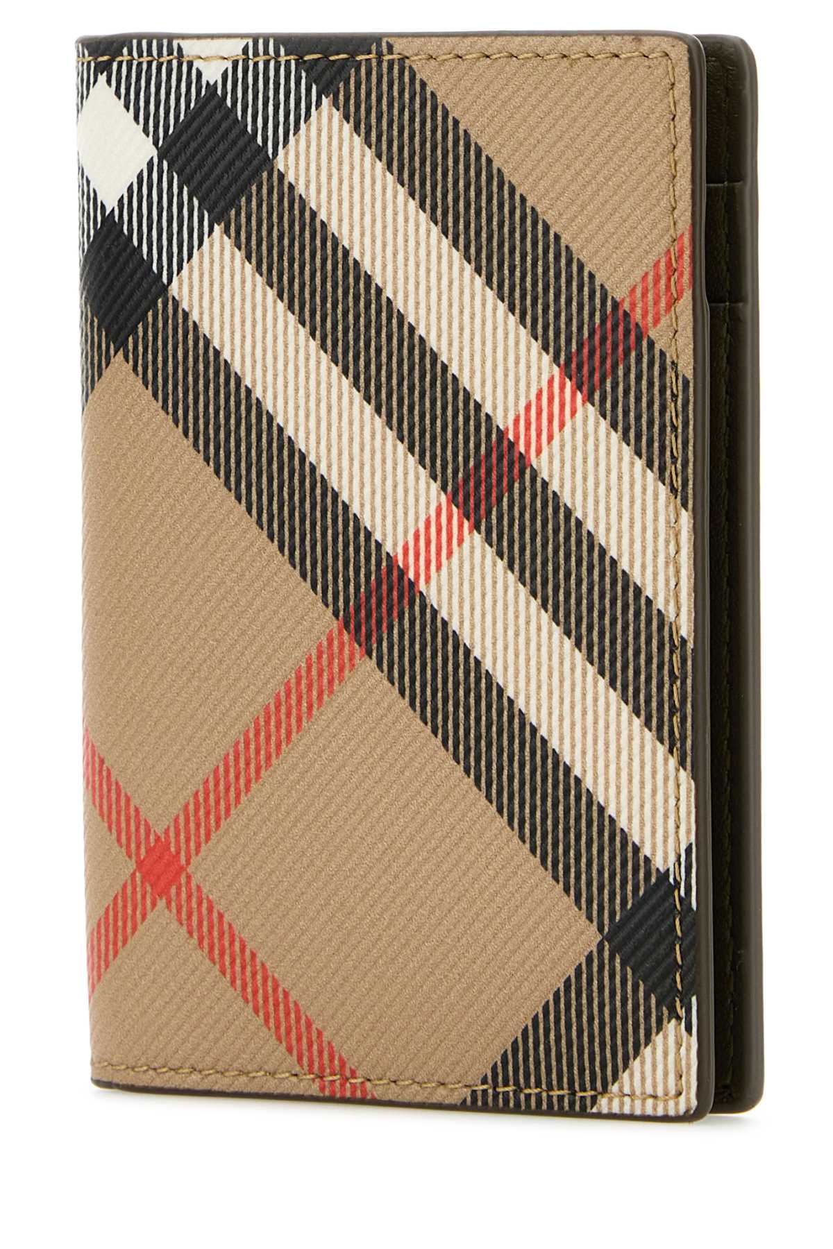 BURBERRY Printed E-Canvas Mini Card Holder - Banlieue91 -