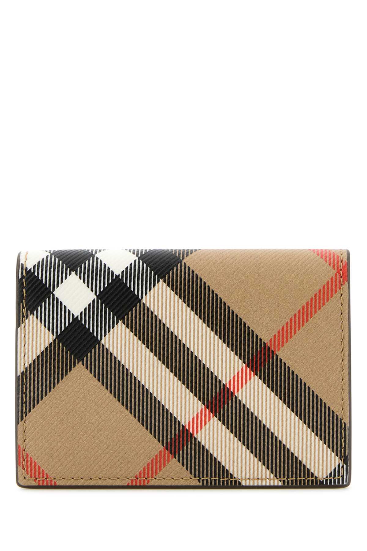 BURBERRY Mini Printed E-Canvas Card Holder - Banlieue91 -
