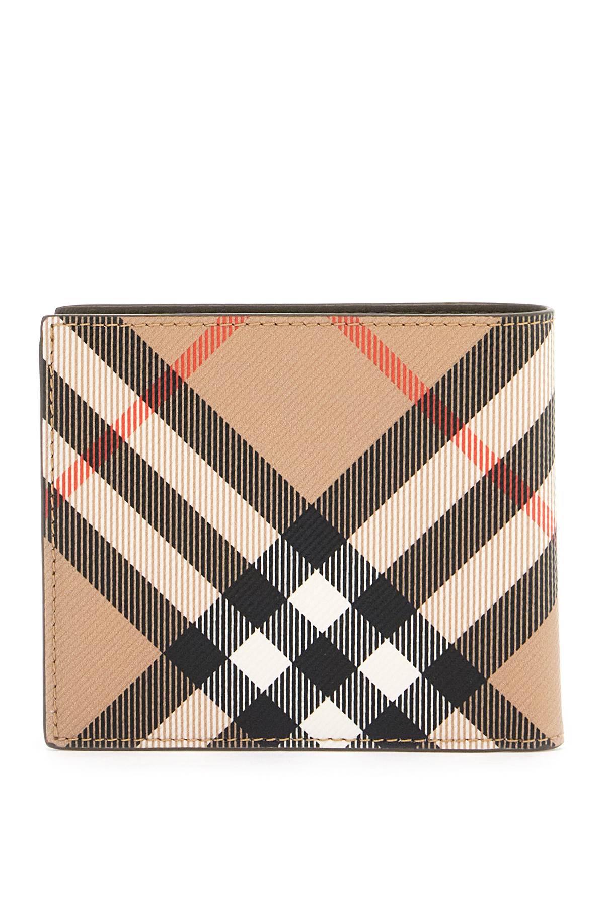 BURBERRY Check Bifold Wallet - Banlieue91 -