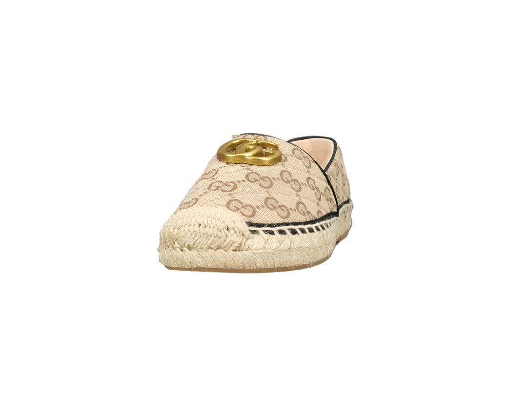 Gucci GG Matelassé Espadrille Marmont Flat Slip On - Banlieue91