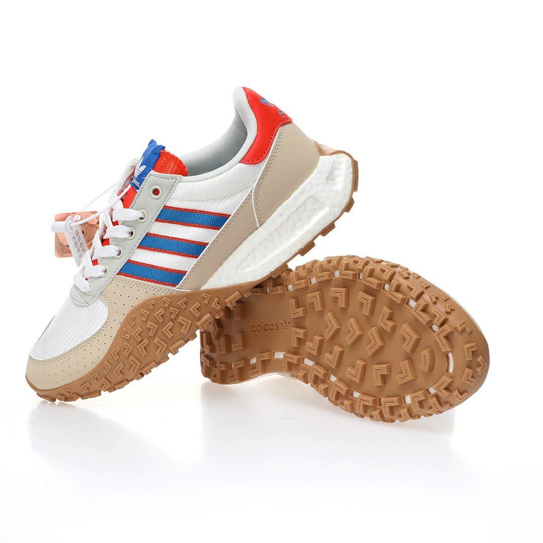 Adidas Retropy Boost E5 W.R.P E5 'Crystal White Blue Red' - Banlieue91