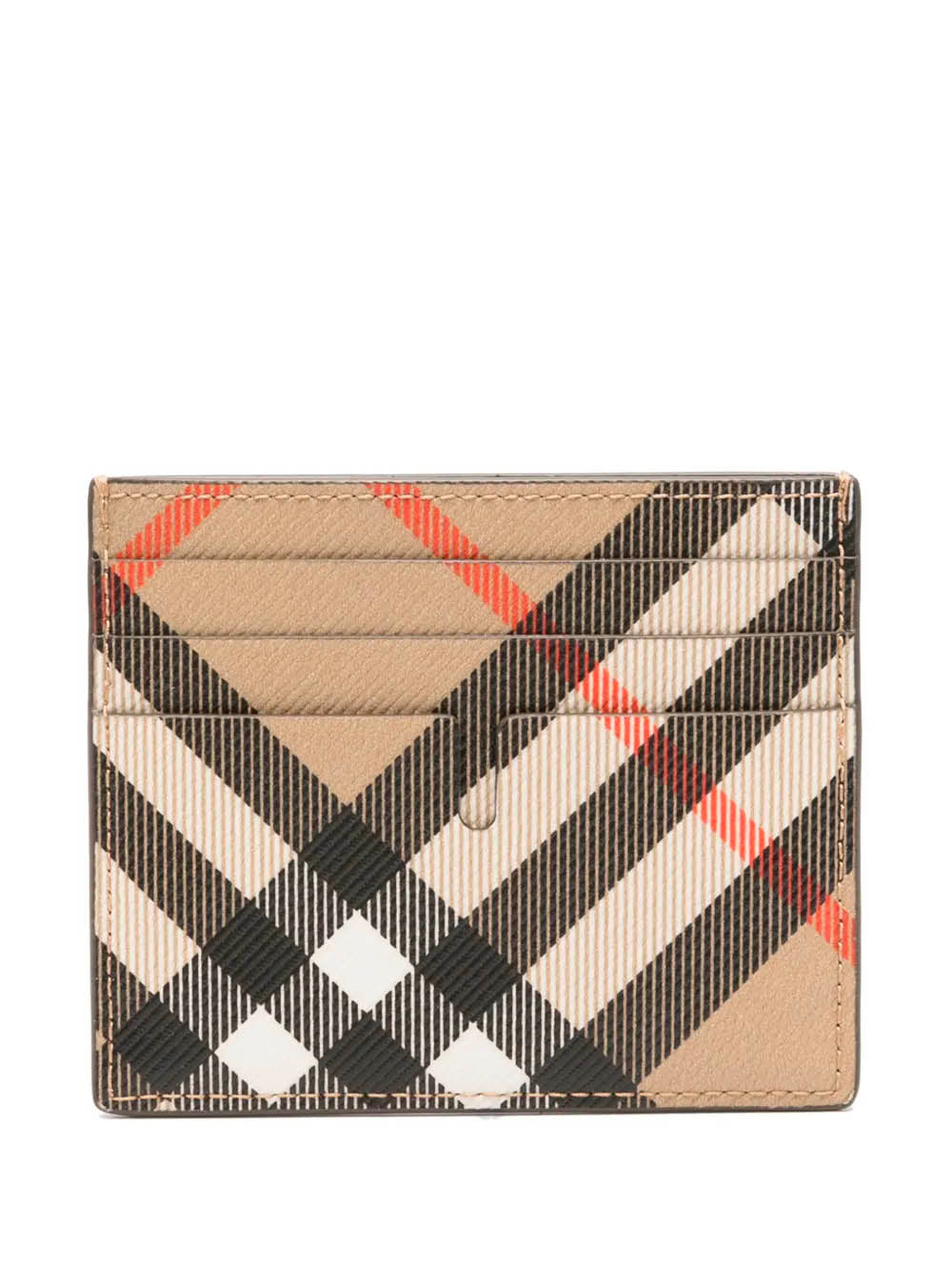 BURBERRY Mini Check Credit Card Holder - Banlieue91 -