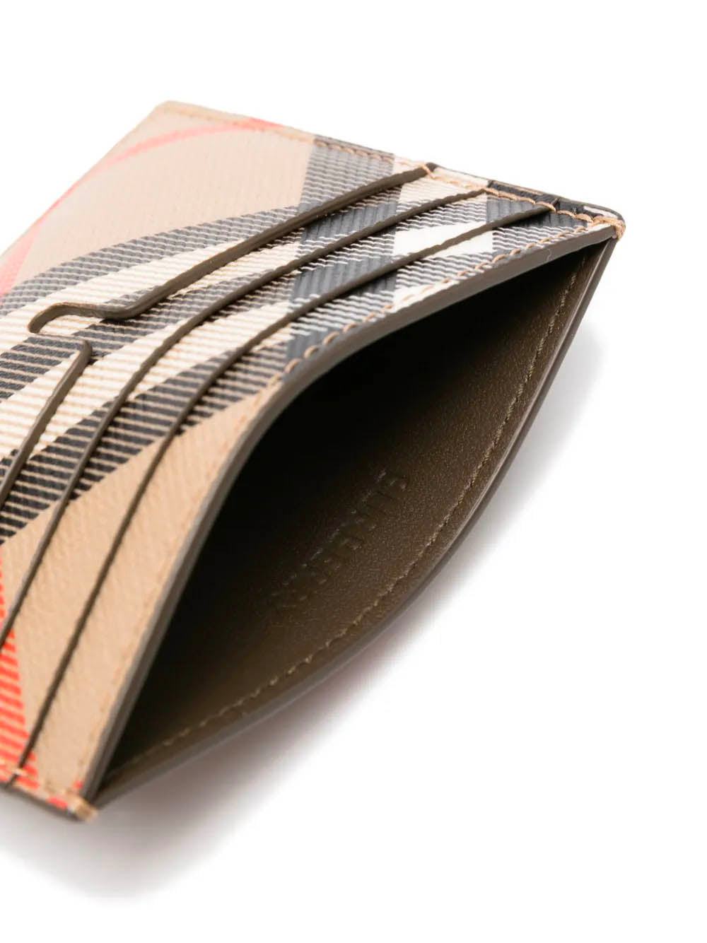 BURBERRY Mini Check Credit Card Holder - Banlieue91 -