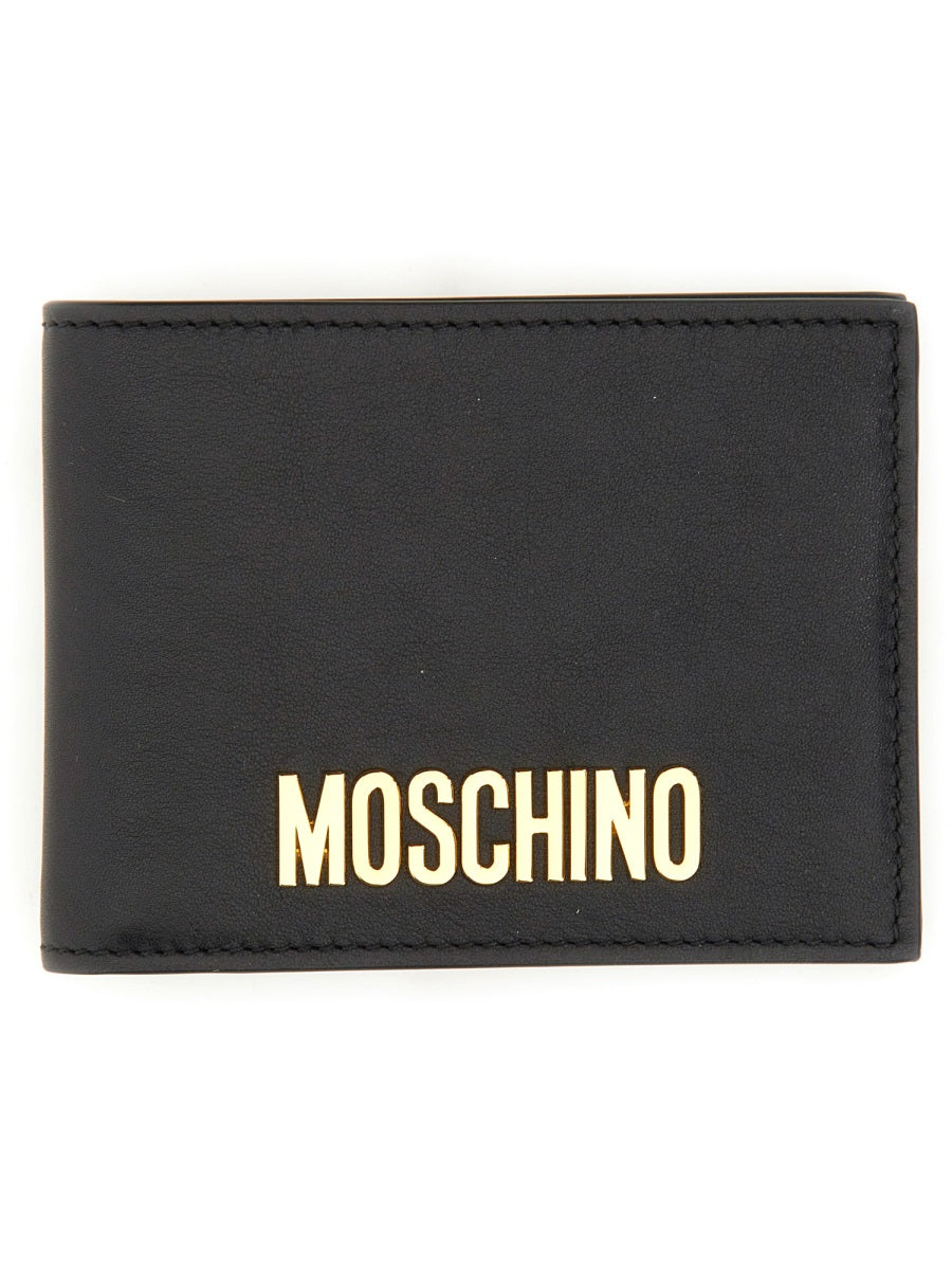 MOSCHINO COUTURE Mini Wallet with Logo for Men - Banlieue91 -