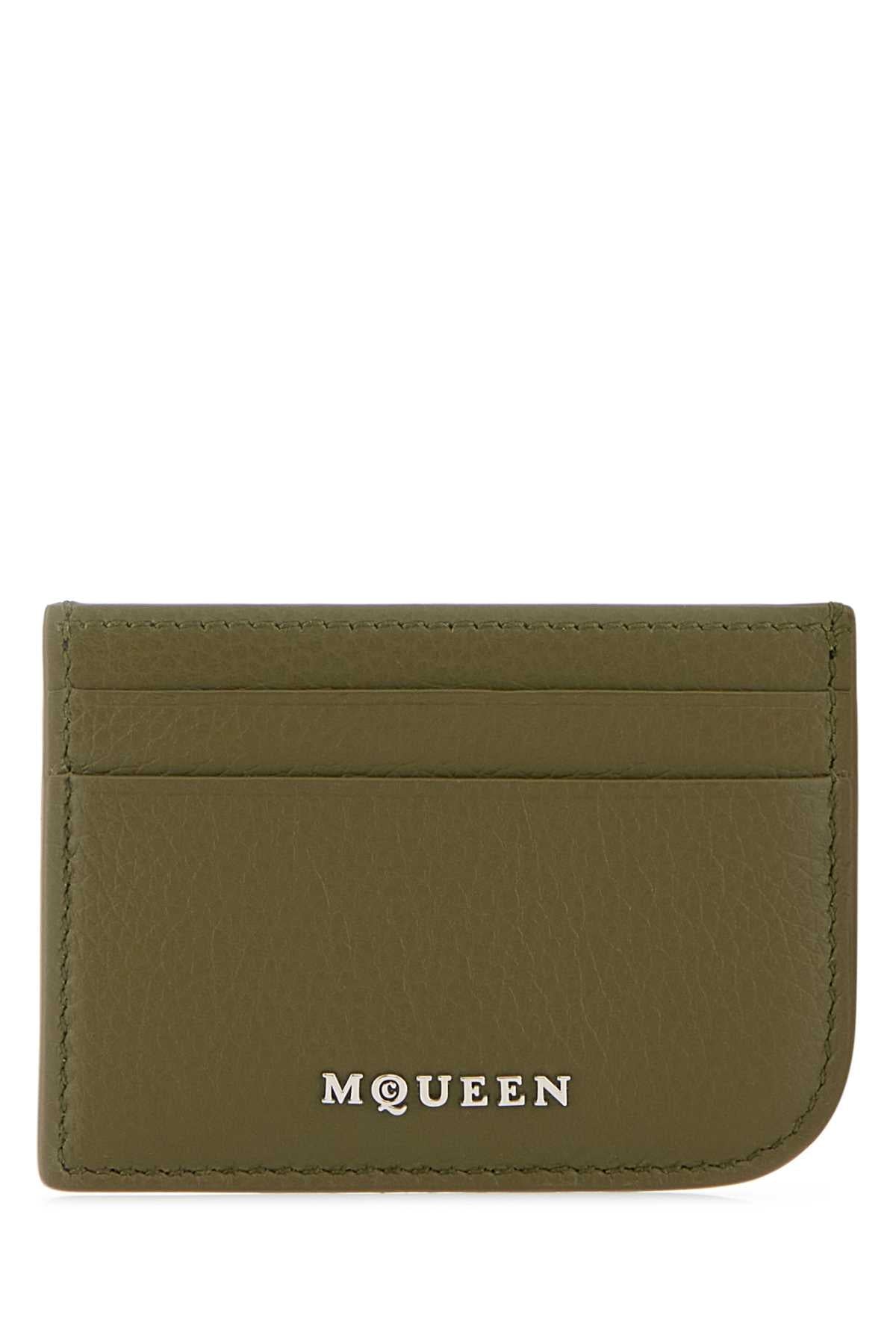 ALEXANDER MCQUEEN Mini Leather Card Holder - Banlieue91 -