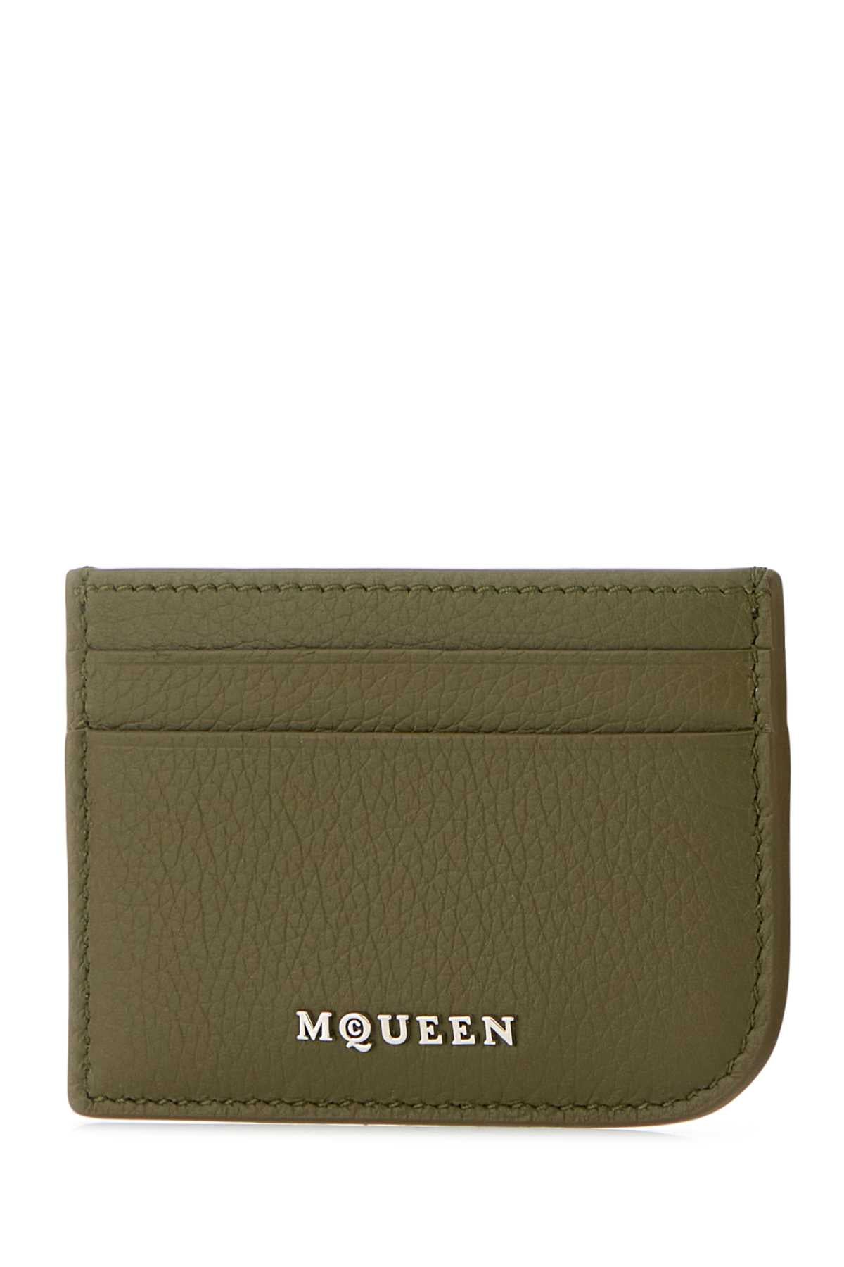 ALEXANDER MCQUEEN Mini Leather Card Holder - Banlieue91 -