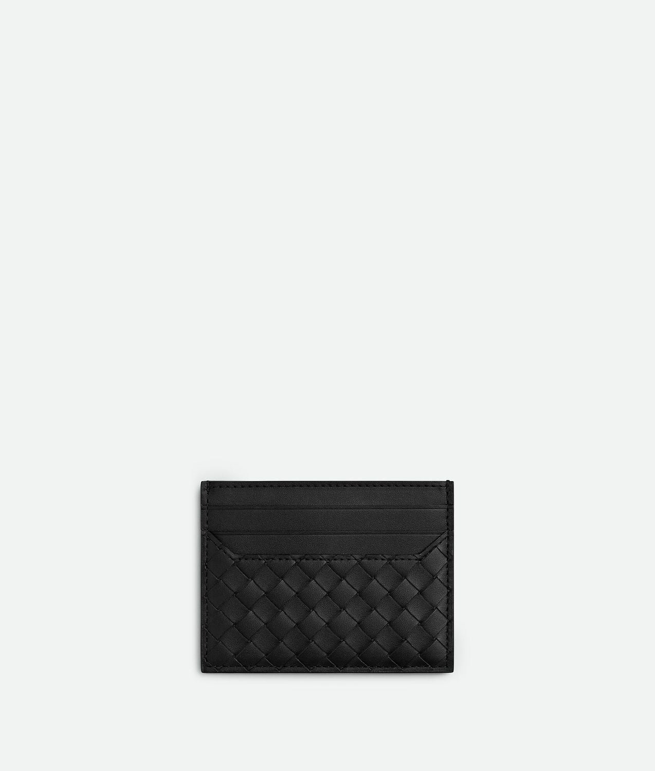 BOTTEGA VENETA Mini Woven Leather Card Holder - Banlieue91 -