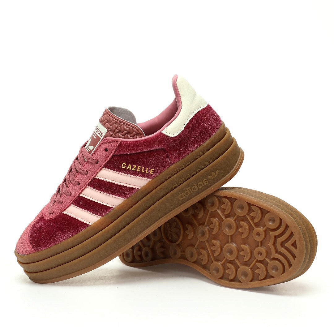 Adidas Originals Gazelle Bold 'Preloved Crimson Velvet' - Banlieue91 -