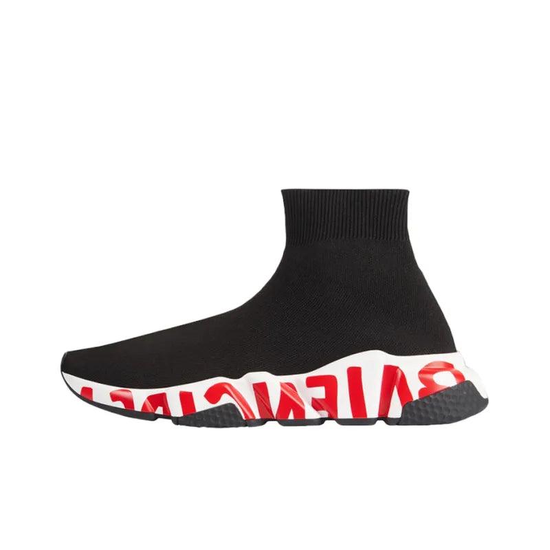 Balenciaga Graffiti Speed Red Sole - Banlieue91 -