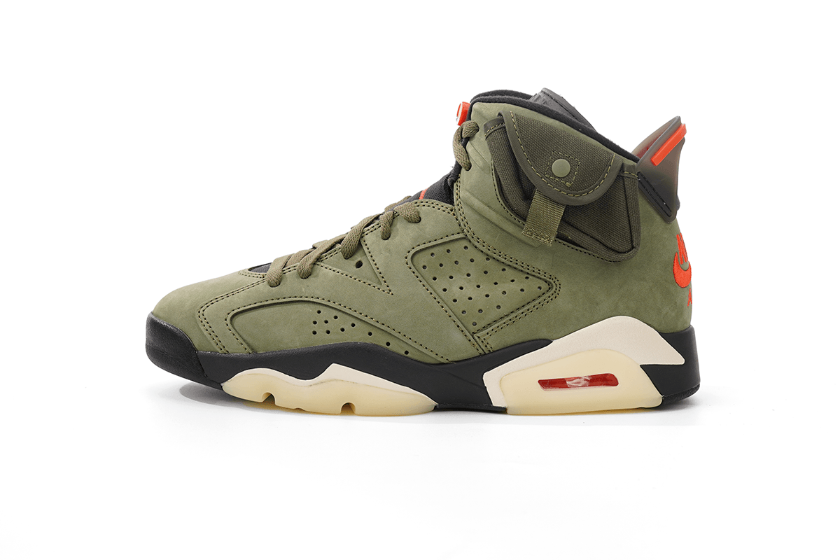 Travis Scott x Air Jordan 6 Retro 'Olive' - Banlieue91