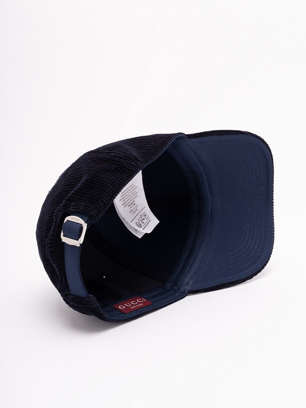 GUCCI Corduroy Baseball Cap - Men's Fashion Accessory - Banlieue91 -