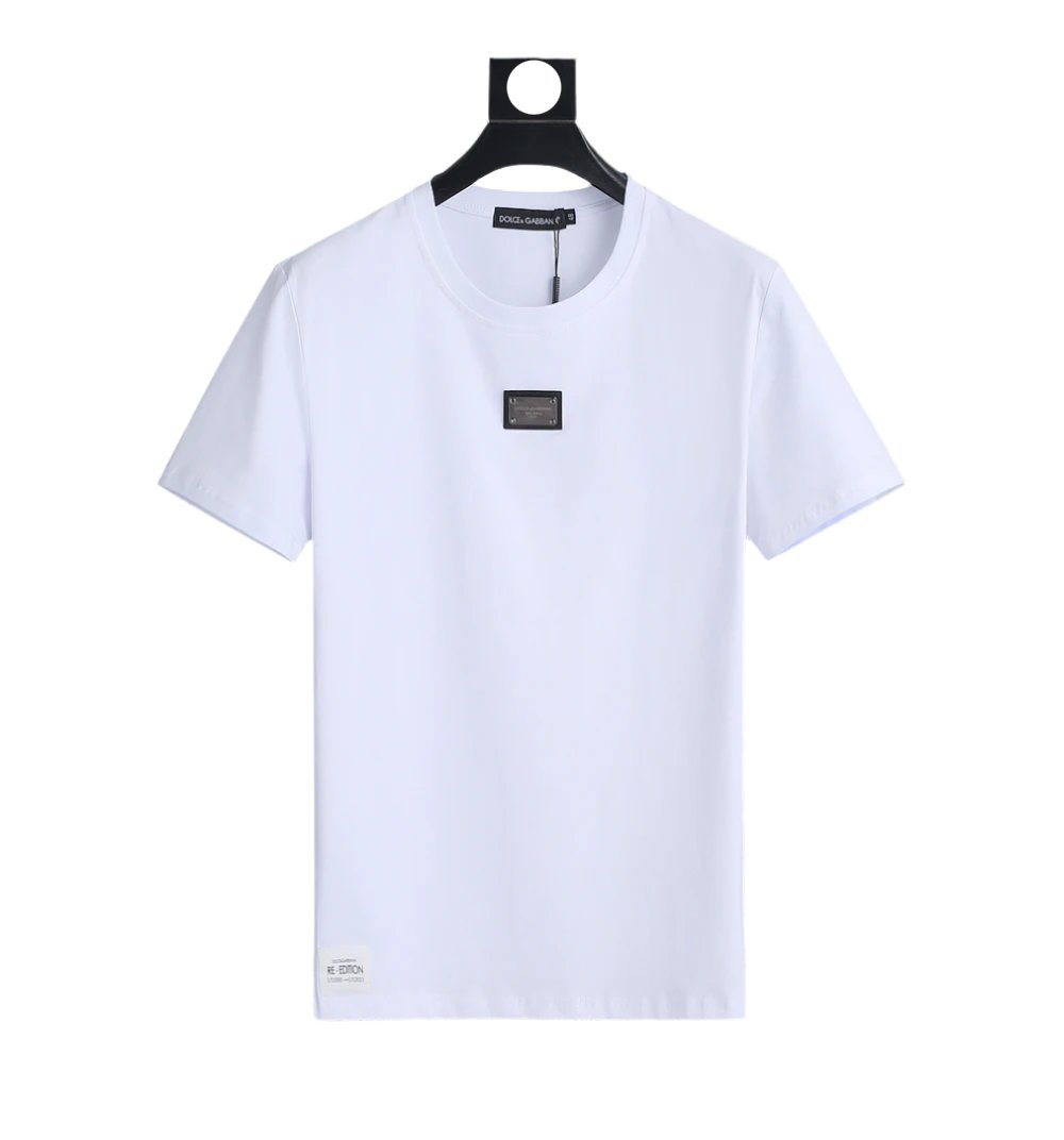 Dolce & Gabbana T-Shirt Without Collar 'White' - Banlieue91