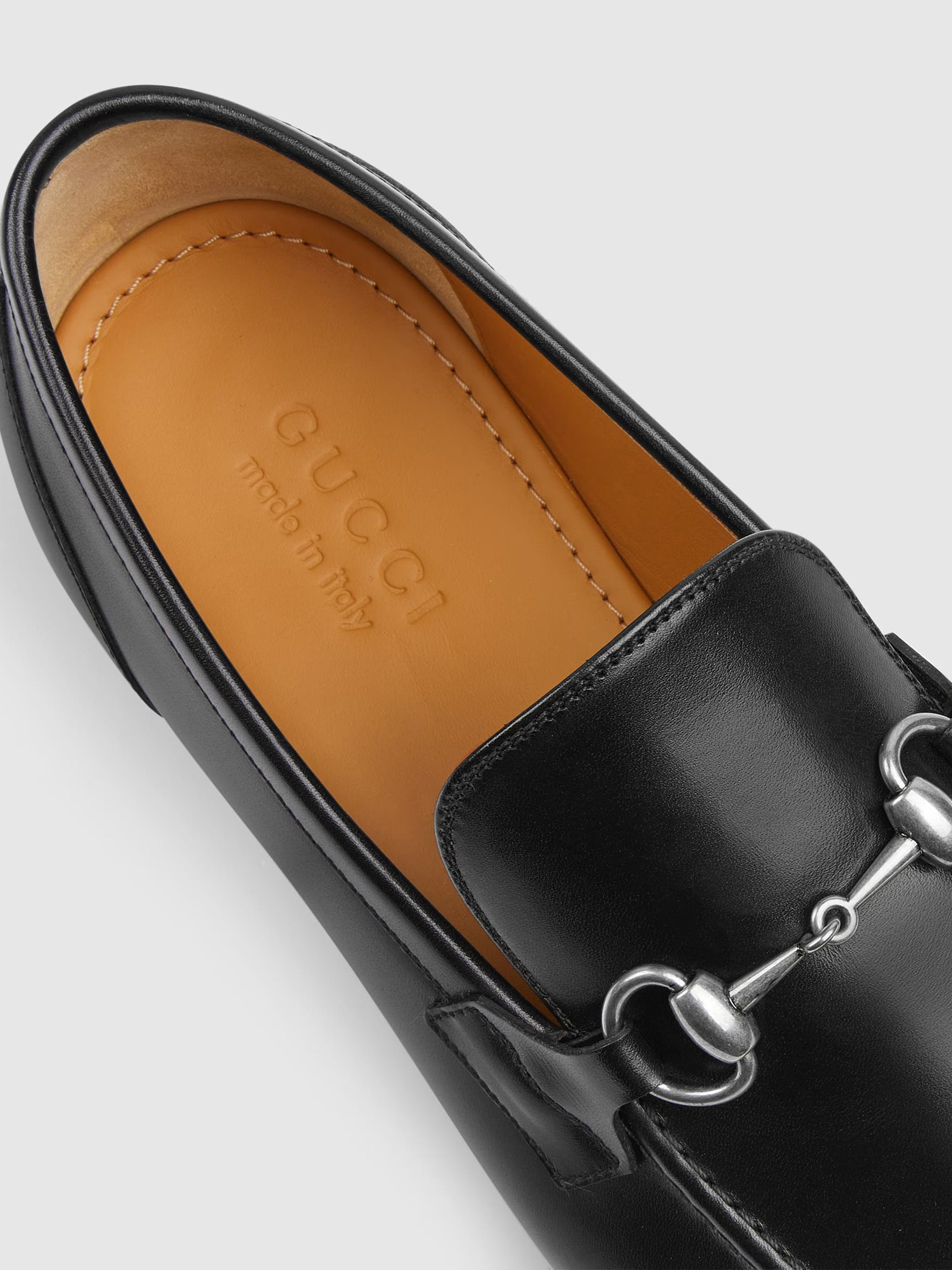 GUCCI Jordaan Loafer with Horsebit Detail - Men's 1.5cm Heel - Banlieue91 -