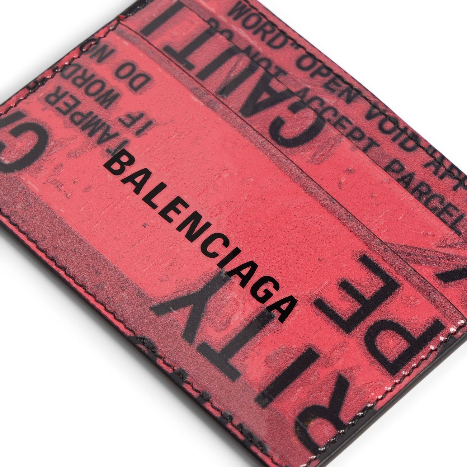 BALENCIAGA Mini Security Tape Card Holder - Banlieue91 -