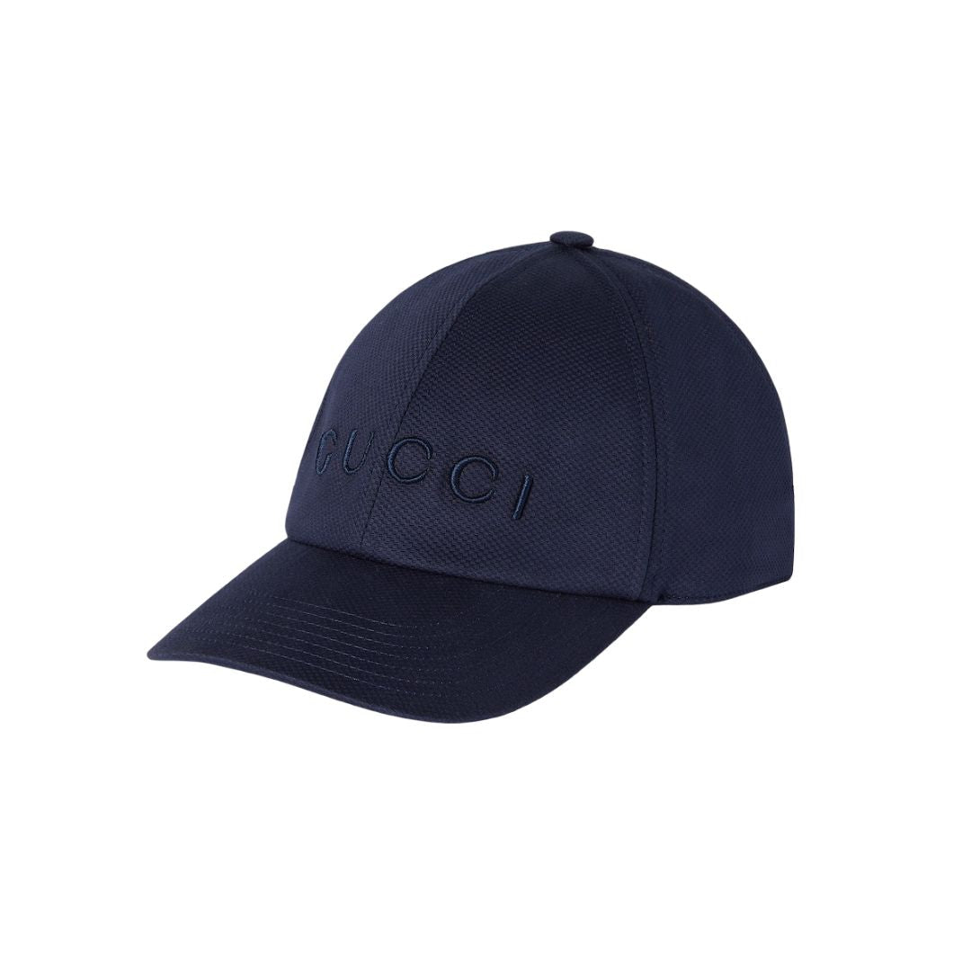 GUCCI Stretch Cotton Baseball Cap - Men's M - Banlieue91 -
